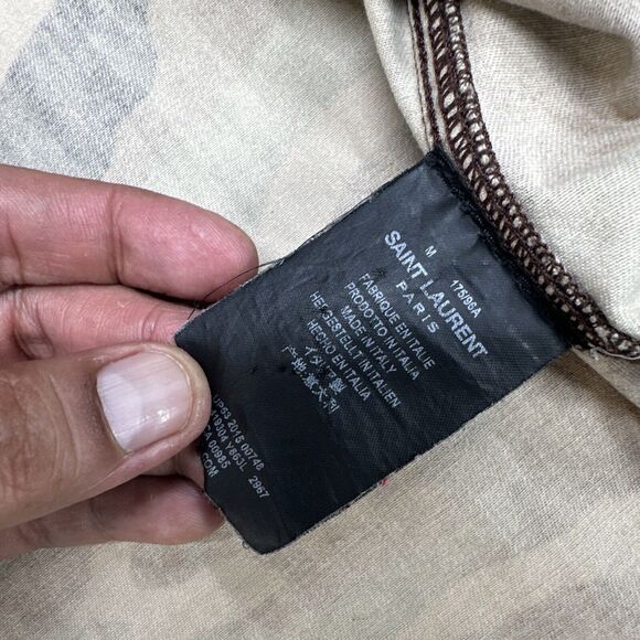 Yves SAINT LAURENT PARIS Blouson Camo Medium 2200395791011 - Picture 8 of 16